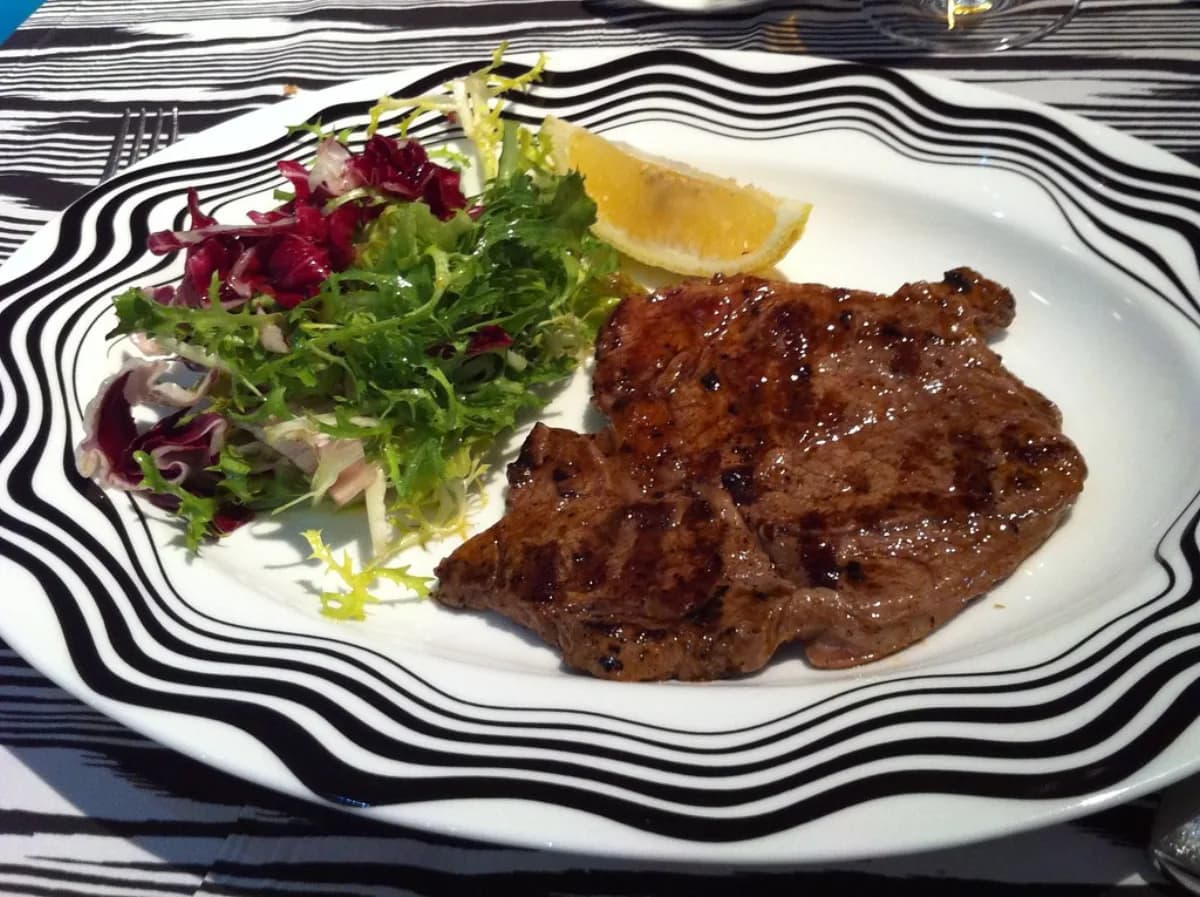 Bife de chorizo en freidora de aire