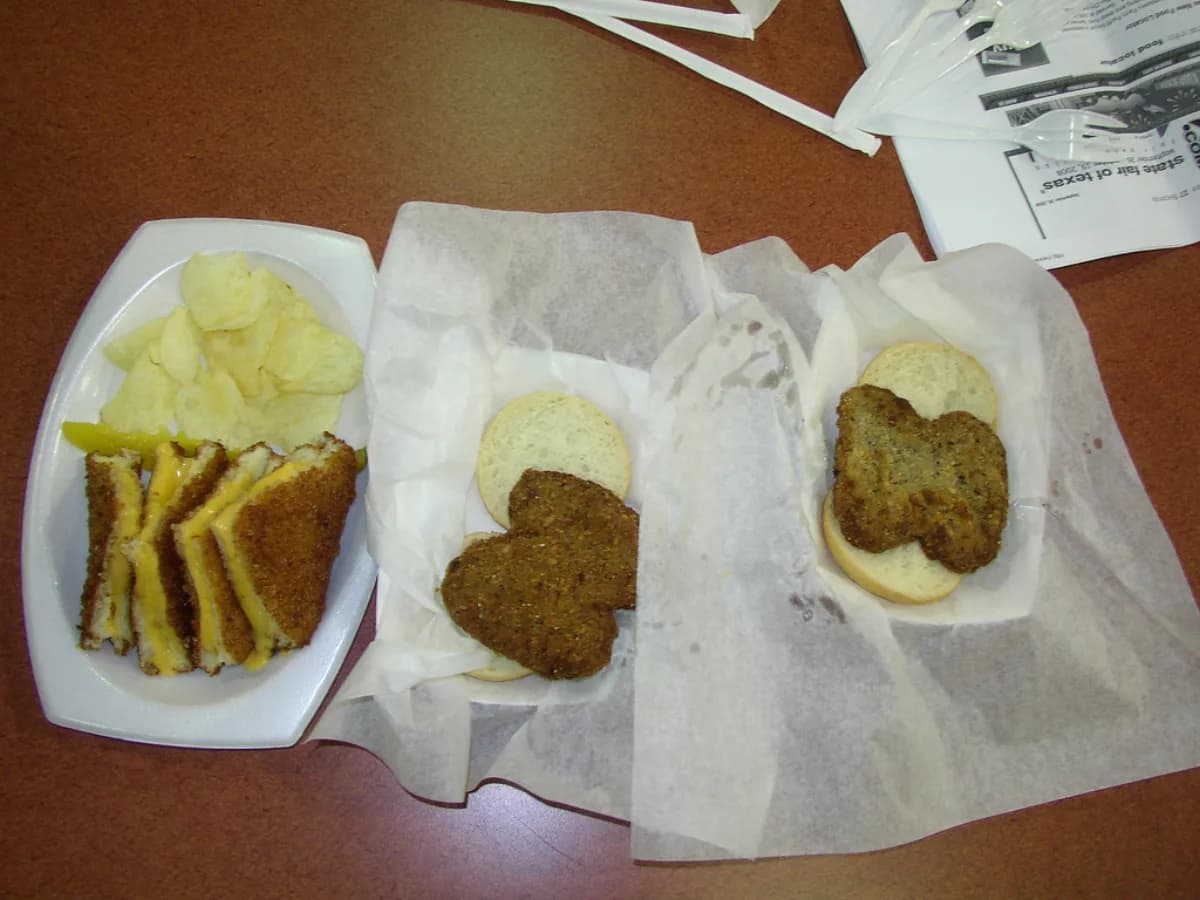 Bocaditos de pollo con panko en freidora de aire