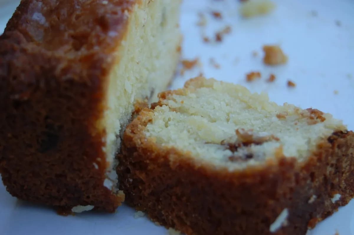 Budín de coco en freidora de aire