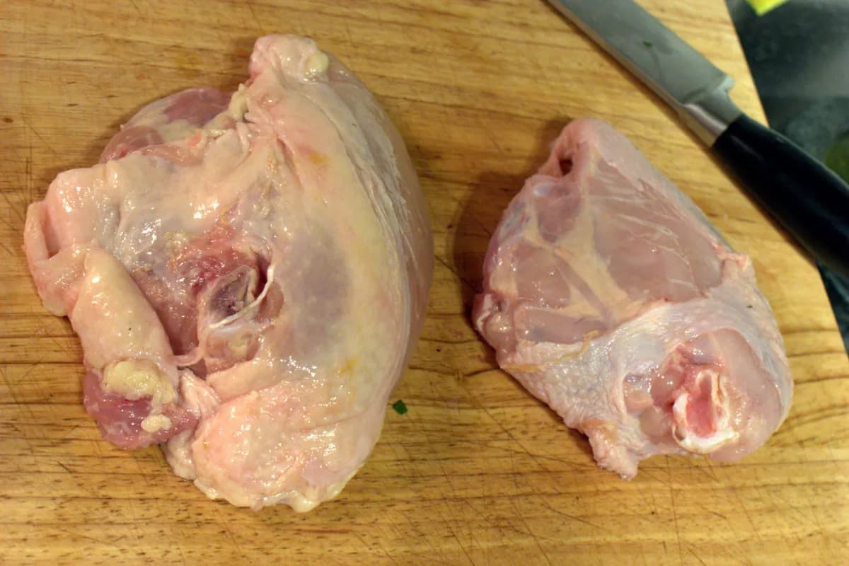 Pechuga de pollo en freidora de aire