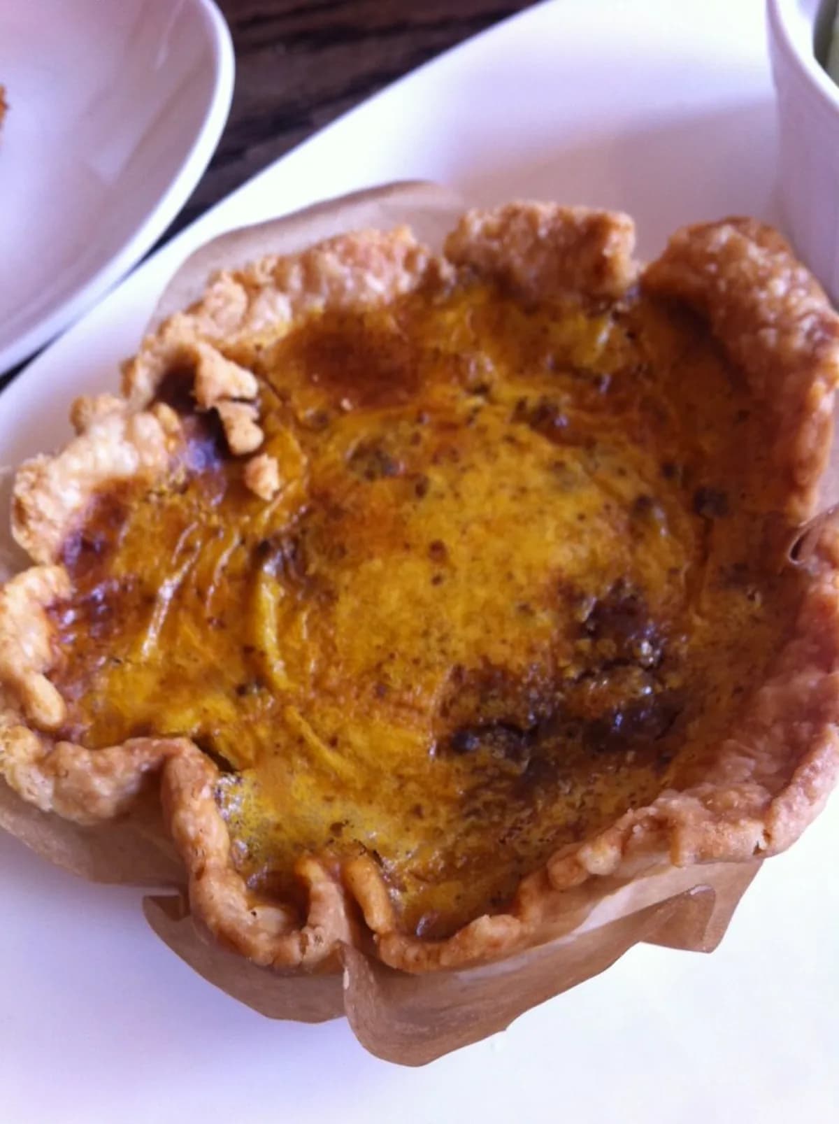 Tarta de calabaza en freidora de aire