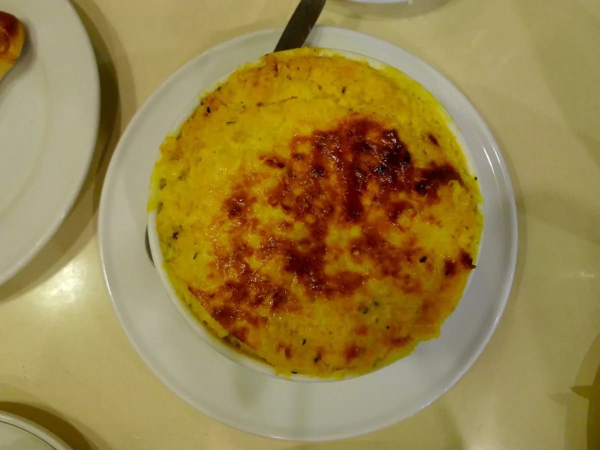 Tarta de choclo en freidora de aire